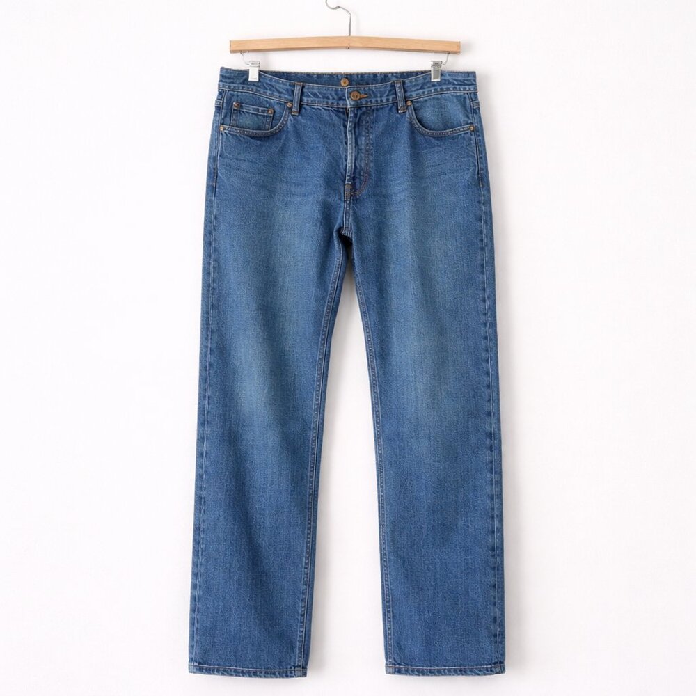 MARC ECKO | Relaxed Fit Dark Denim Jeans – Men’s Size 34